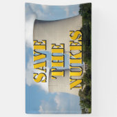 救核 横断幕 (縦)