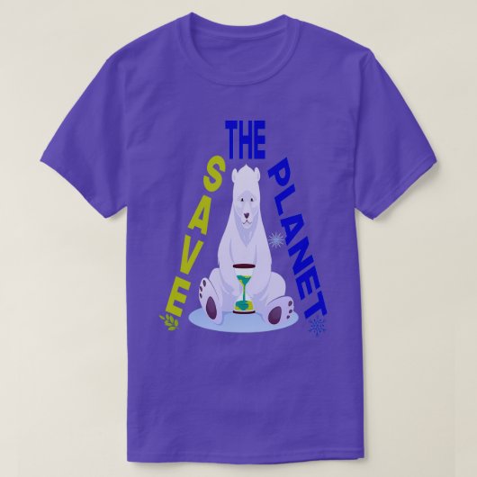 救極は地球を救う Tシャツ (デザイン正面)