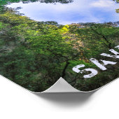 救樹林ハート景観エコ ポスター (角)