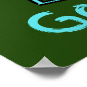 救母地球、環境にやさしいことをしよう地球の日引用文 ポスター (角)