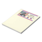 救民主主義メモ帳 ノートパッド (回転)