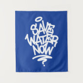 救水を今すぐ タペストリー (正面)