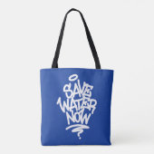 救水を今すぐ トートバッグ (裏面)