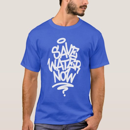 救水を今すぐ Tシャツ (正面)