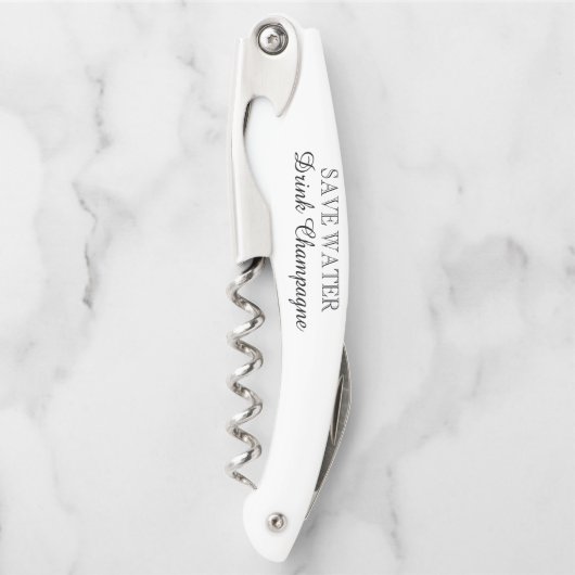 救水ドリンクシャンパーニュおもしろい ソムリエナイフ (正面)