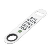 救水飲料グリーンビール |聖パトリックの日 スピード栓抜き (正面アングル)