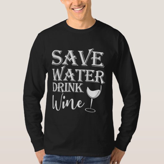 救水飲料ワイン12 Tシャツ (正面)