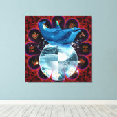 救水 – キャンバスプリント (インサイチュ (ウッドフロア))