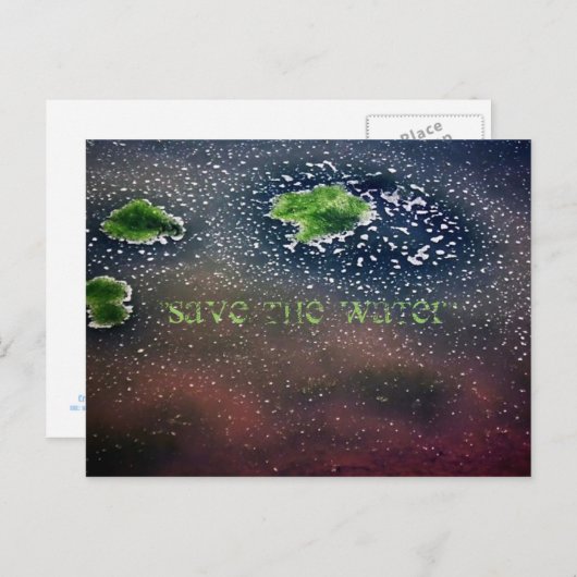 「救水」 ポストカード (正面/裏面)