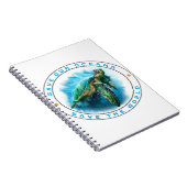 救海 – ウミガメ ノートブック (右側)