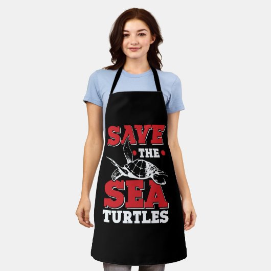 救海 エプロン (着用した状態)