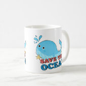 救海 コーヒーマグカップ (正面右)