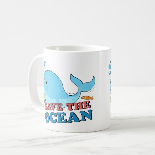 救海 コーヒーマグカップ (正面左)