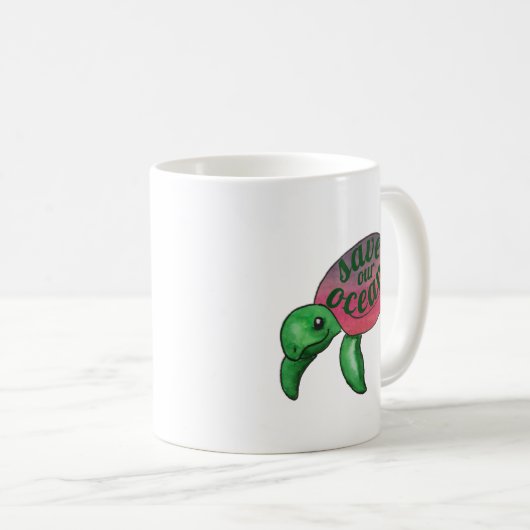 救海 コーヒーマグカップ (正面右)