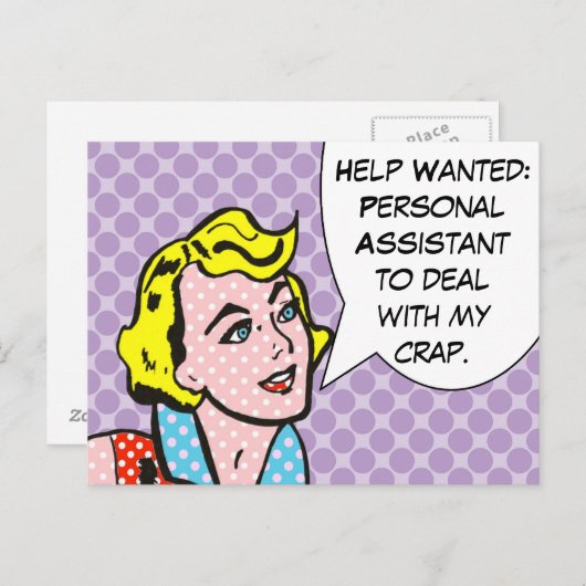 救済おもしろい希望の漫画はがき ポストカード (正面/裏面)