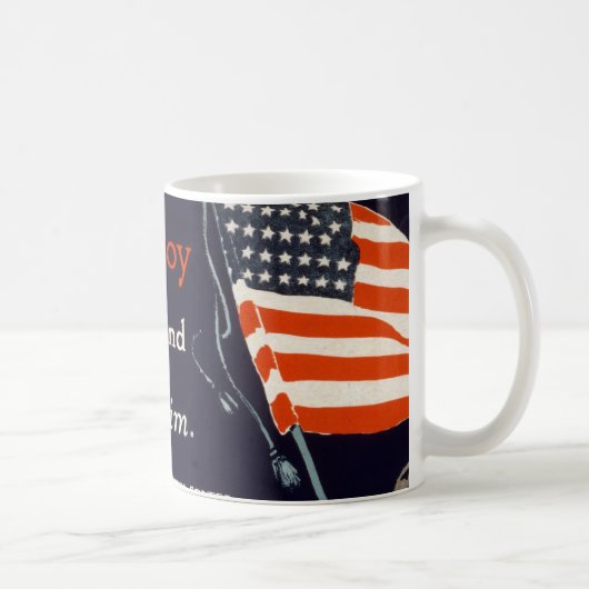 救済お前の息子 コーヒーマグカップ (右)