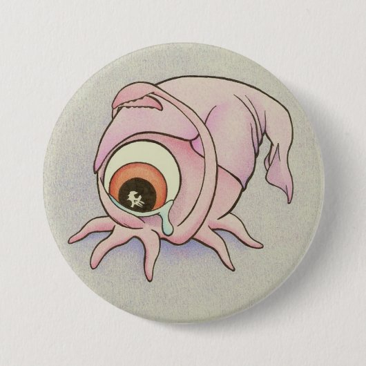 救済し叫ぶことができません 缶バッジ (正面)