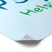 救済の全ての子ども達の学校の心理学ポスター ポスター (角)