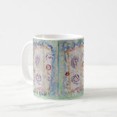 救済ズハンズヒーリングモーレエンジラードアート コーヒーマグカップ (正面左)
