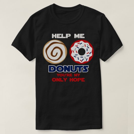 救済ドーナツ Tシャツ (デザイン正面)