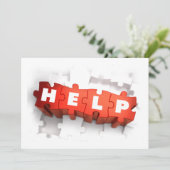 救済パズル招待状 招待状 (スタンド正面)