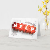 救済パズル カード (黄色い花)