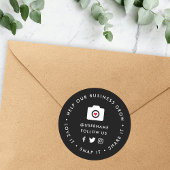 救済事業の成長 |ソーシャルメディアのフォロワー ラウンドシール