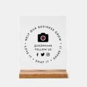 救済事業の成長 | Social Medicalフォロワー アクリルサイン (正面)