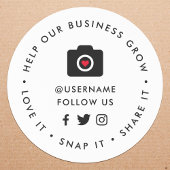 救済事業の成長 | Social Medicalフォロワー ラウンドシール