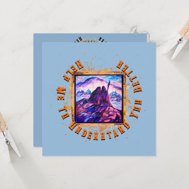 救済君のもっと神秘的なTシャツを理解して (正面/裏面インサイチュ)