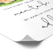 救済忙し母が封筒に入れる ポスター (角)