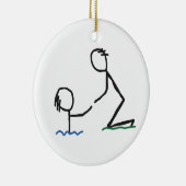 救済手 セラミックオーナメント (右)