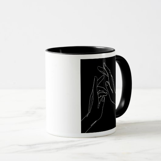 救済手 マグカップ (正面右)