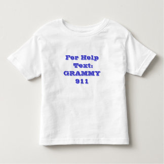救済文字用： GRAMMY 911 トドラーTシャツ