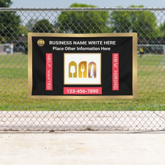 救済求人企業のトムカスタム 横断幕 (インサイチュ)