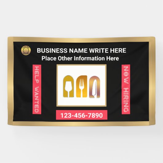 救済求人企業のトムカスタム 横断幕 (横)