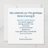 救済祝君の犬の誕生日 招待状 (裏面)