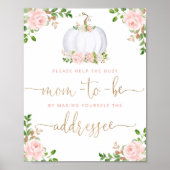 救済秋忙しお母さんの封筒 ポスター (正面)