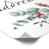 救済秋忙しお母さんの封筒 ポスター (角)