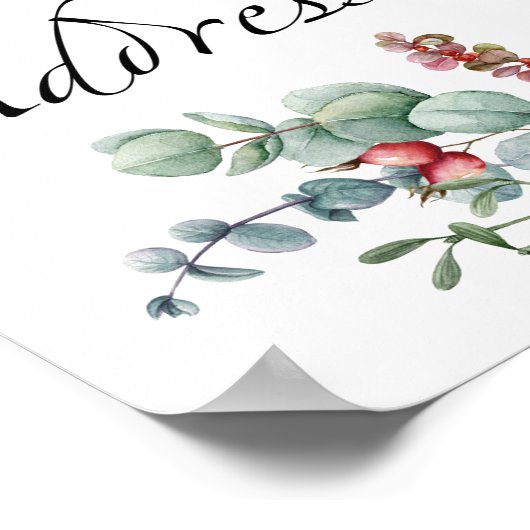 救済秋忙しお母さんの封筒 ポスター (角)