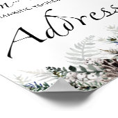 救済秋忙しMom-to-Be Address an Envelope P ポスター (角)