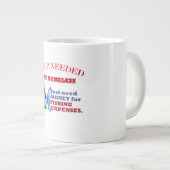 救済要。 ジャンボコーヒーマグカップ (正面右)