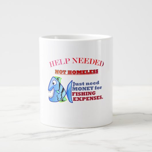 救済要。 ジャンボコーヒーマグカップ (正面)