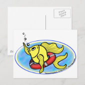 救済魚 ポストカード (正面/裏面)