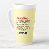 救済 カフェラテマグ (左アングル)