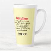 救済 カフェラテマグ (右)