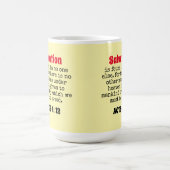 救済 コーヒーマグカップ (中央)