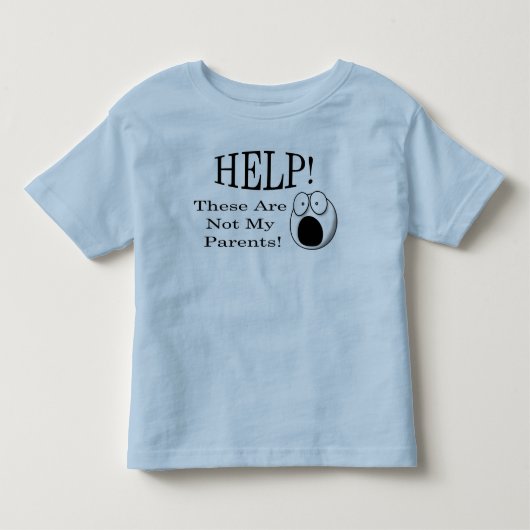 救済!両親じゃない！ トドラーTシャツ (正面)