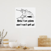 救済!俺は起落ちたきられない!(ポスター) ポスター (キッチン)