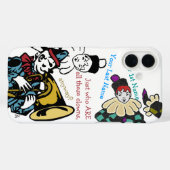 救済!私はピエロに囲まれる!-カスタマイズ Case-Mate iPhoneケース (裏面 (横))